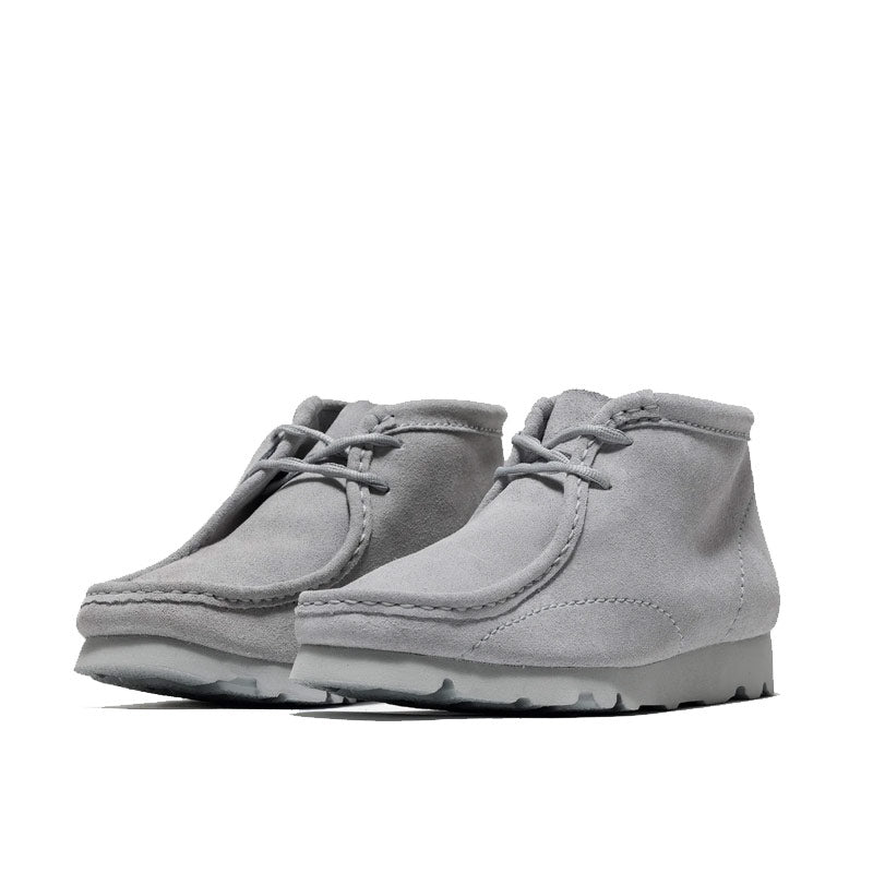 CLARKS | x Post Archive Faction Wallabee Boot Grey / Blue