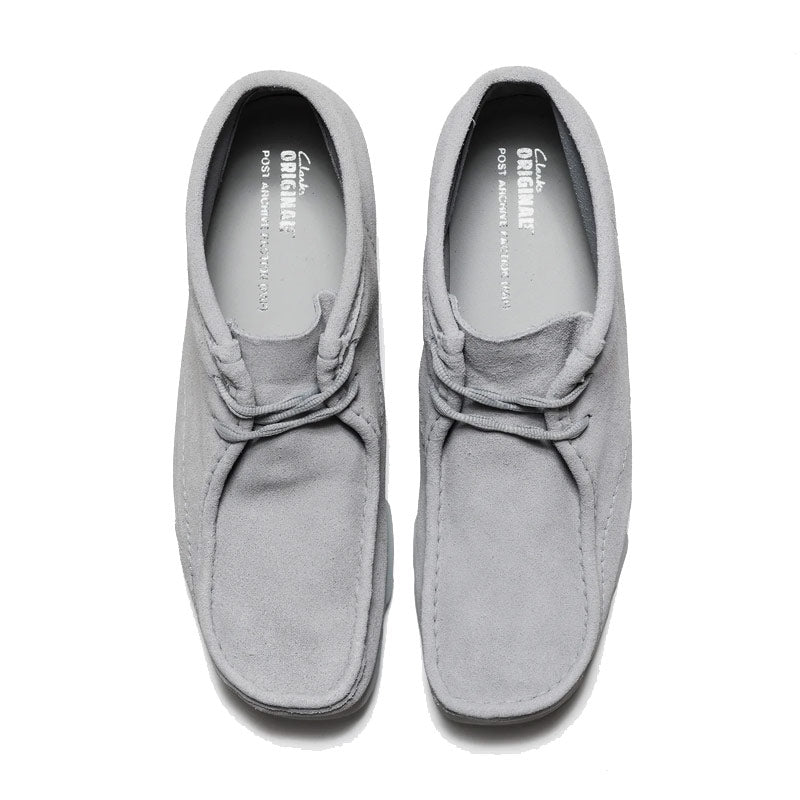 CLARKS | x Post Archive Faction Wallabee Boot Grey / Blue