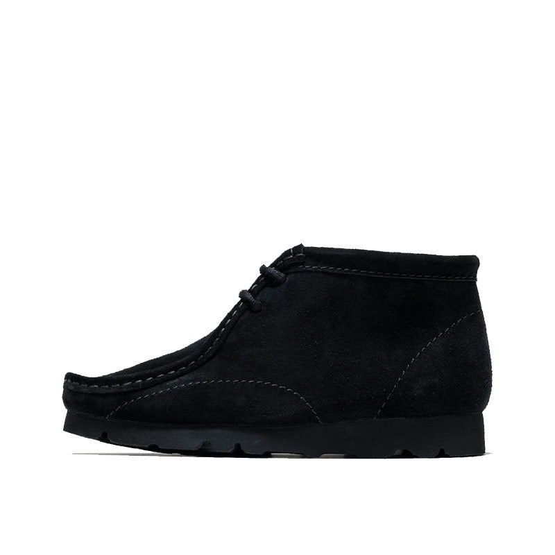 CLARKS | x Post Archive Faction Wallabee Boot Black Suede