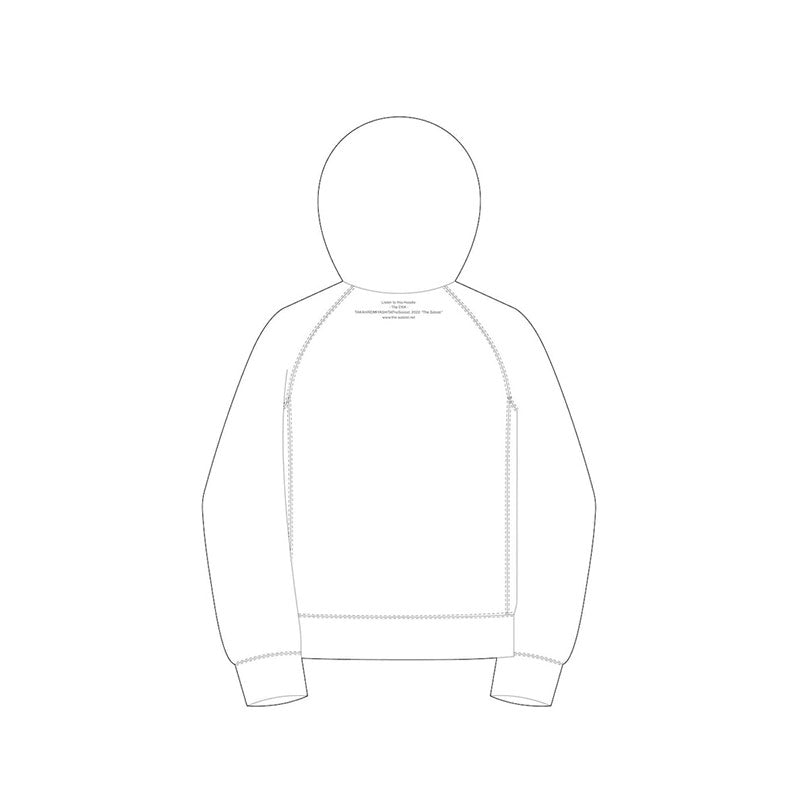 The Soloist. (Over Sized Hoodie) White
