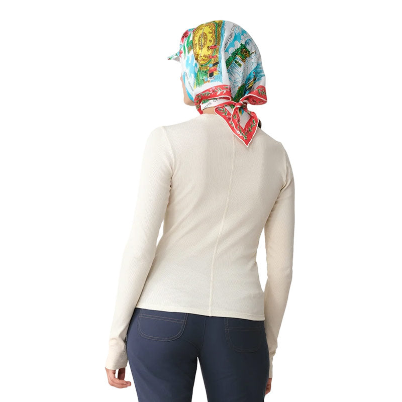 HIKERKIND | Women's Ribbed Merino Long Sleeve T-Shirt 01 Betula