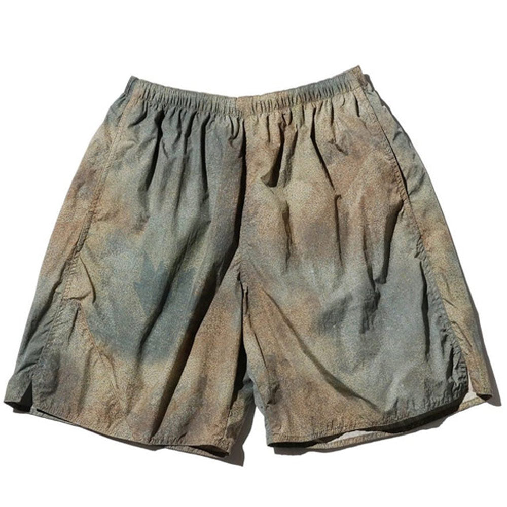 BEAMS PLUS | Mil Athletic Shorts Nylon Camo Print Beige