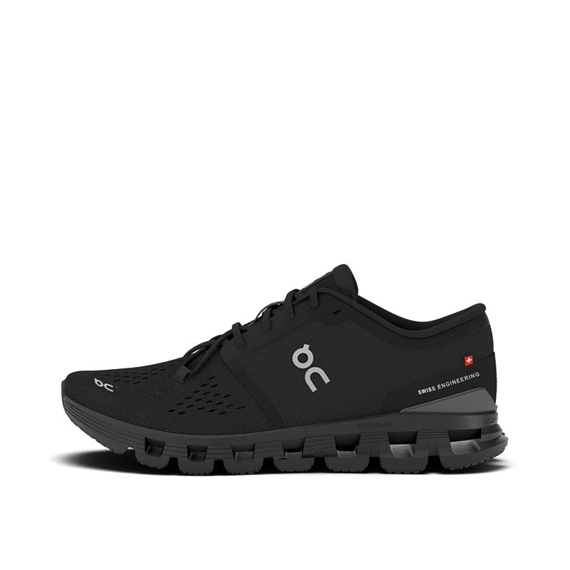 ON Women's Cloud X 4 Black / Eclipse