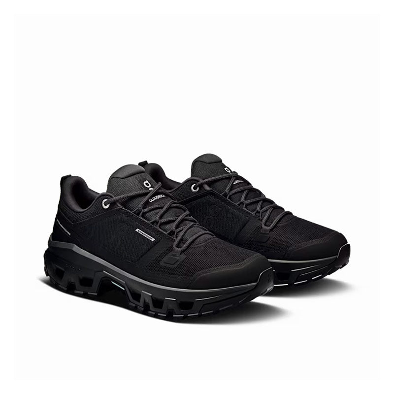 ON | Women's Cloudrock Low WP Black / Black