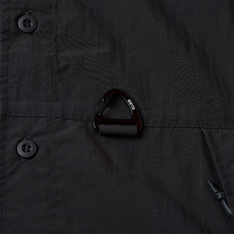 ELLIKER | Craw Long Sleeve Zipper Tech Shirt Grey