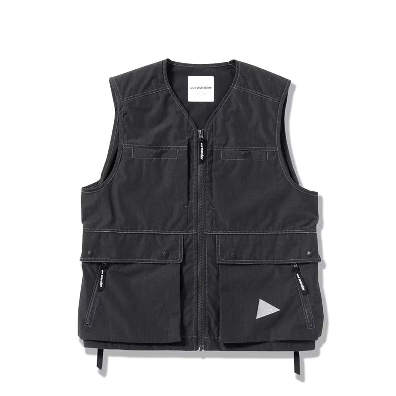 AND WANDER | Tough Aramid Vest (M) Charcoal