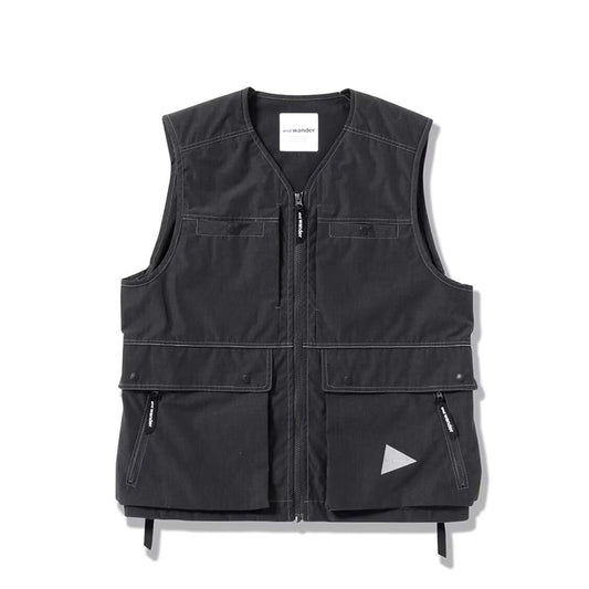 AND WANDER | Tough Aramid Vest (M) Charcoal