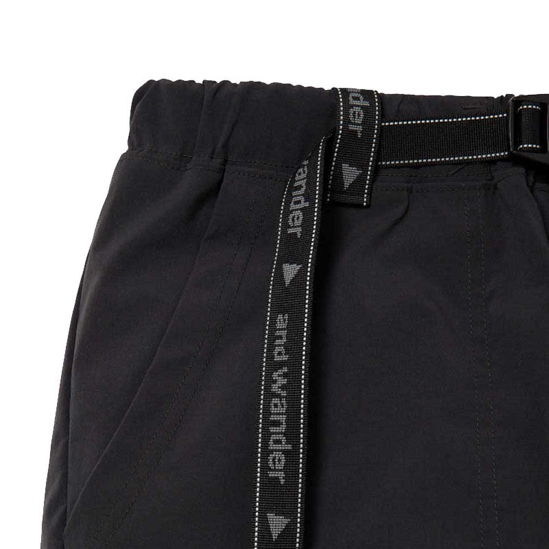AND WANDER | Fleece Base Pants Black