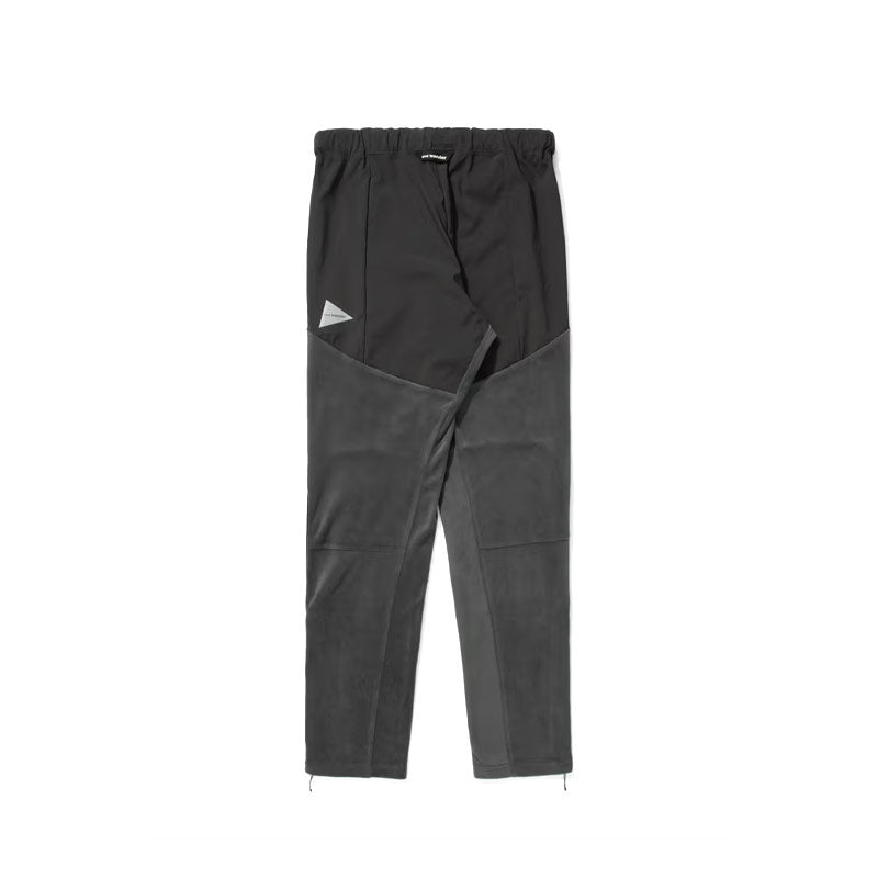 AND WANDER | Fleece Base Pants Charcoal