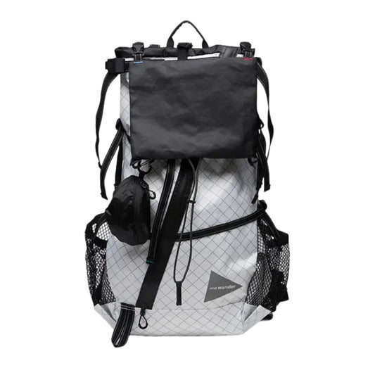 AND WANDER | Ecopak Backpack Off White