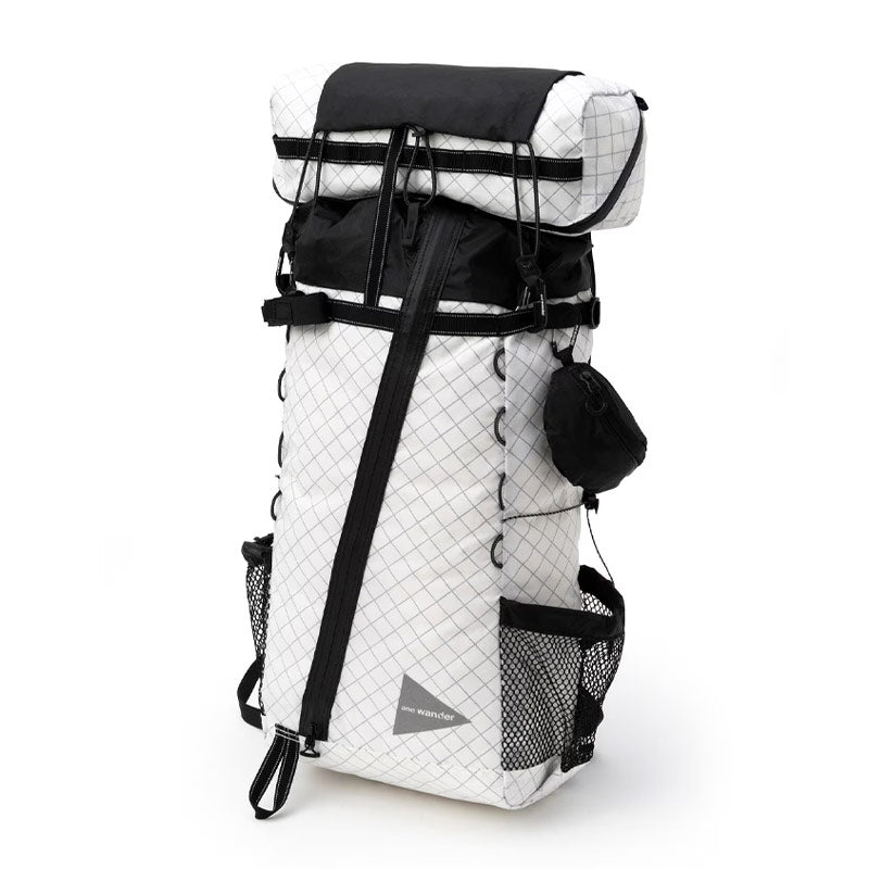 AND WANDER | Ecopak 30L Backpack Off White