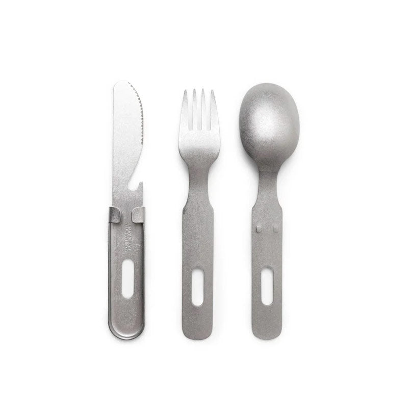 AND WANDER | Cutlery Set Silver