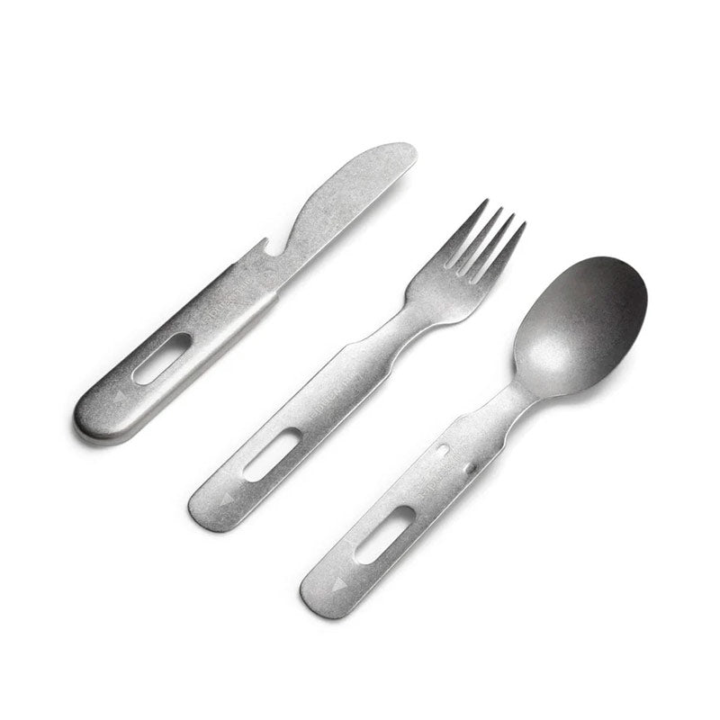 AND WANDER | Cutlery Set Silver