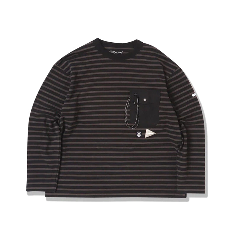 AND WANDER | Orcival L/S Tee Black
