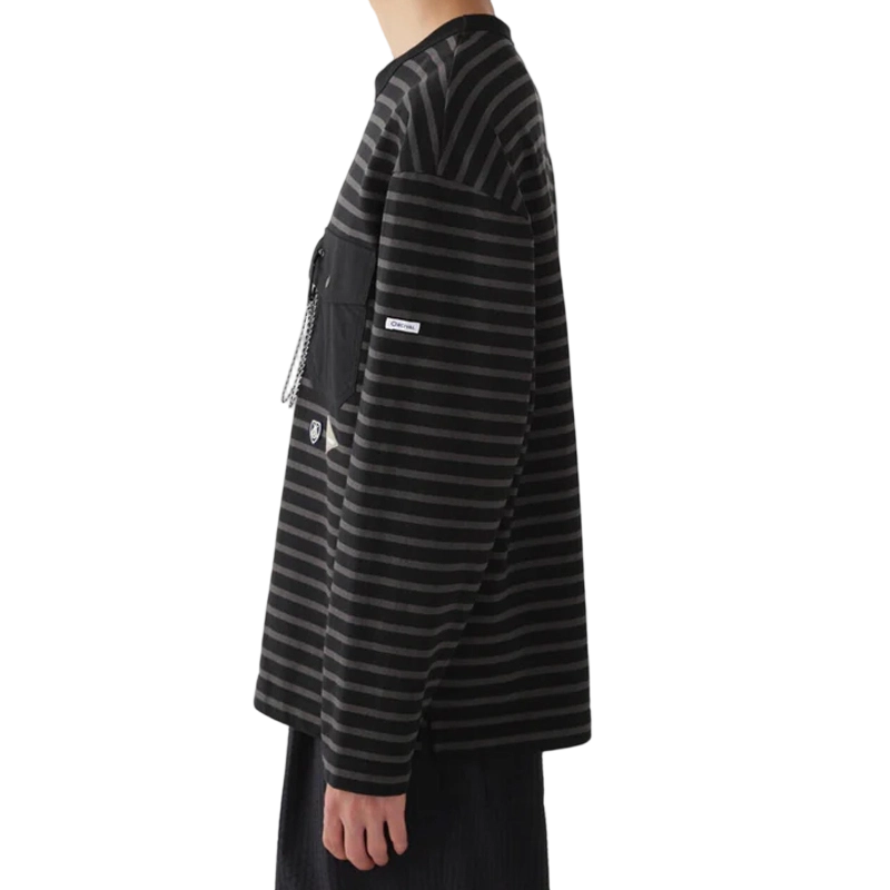 AND WANDER | Orcival L/S Tee Black