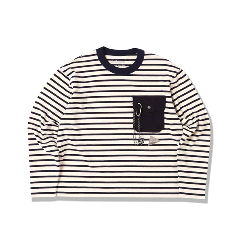 AND WANDER | Orcival L/S Tee Off White