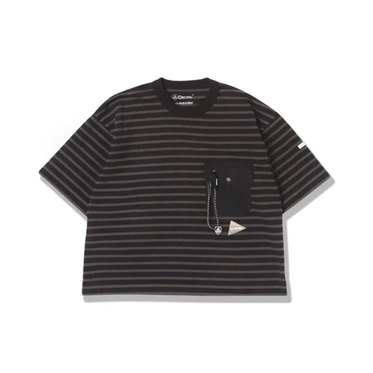 AND WANDER | Orcival H/S Tee Black