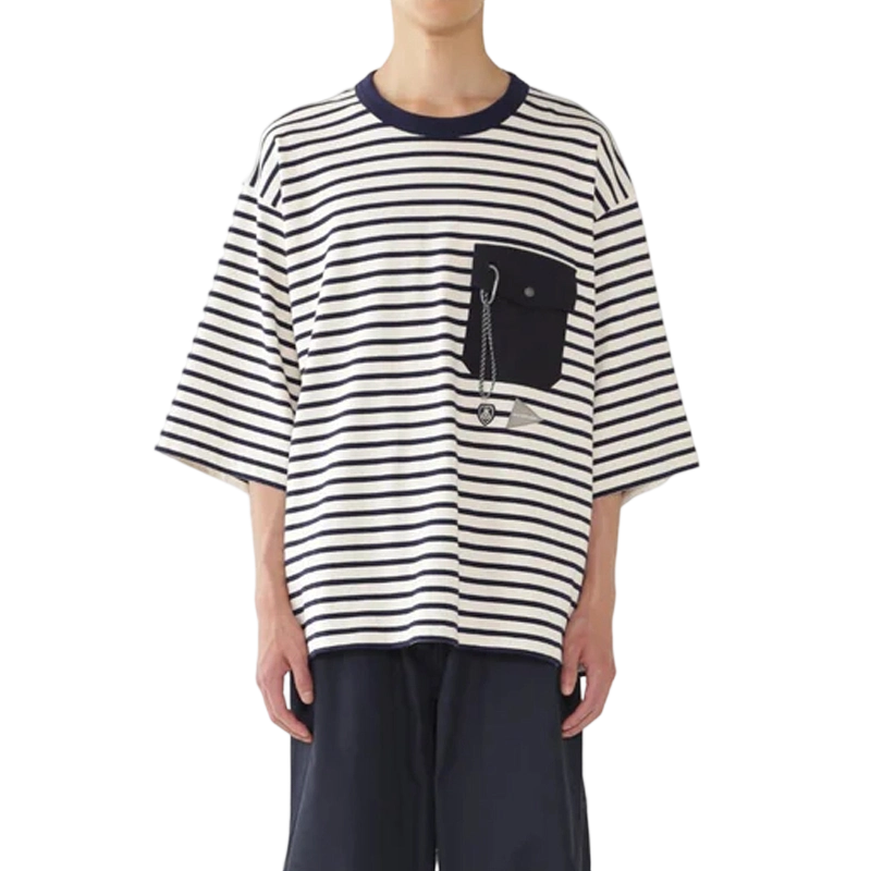 AND WANDER | Orcival H/S Tee Off White