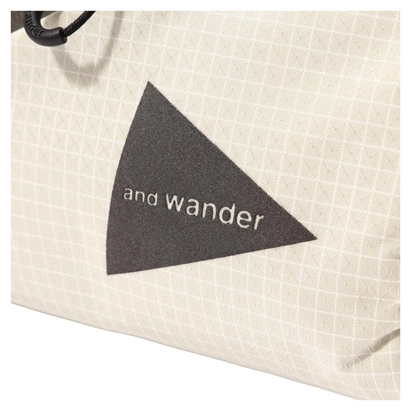 AND WANDER | Ocean Rip Waist Bag Off White