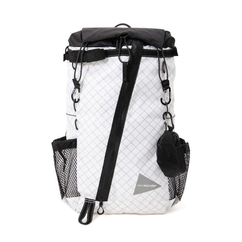 AND WANDER | Ecopak 30L Backpack Off White