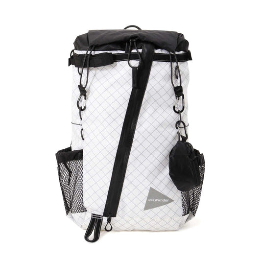 AND WANDER | Ecopak 30L Backpack Off White