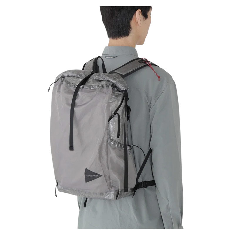 AND WANDER | Ul Backpack With Dyneemar Charcoal