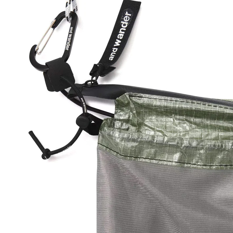 AND WANDER | Ul Sacoche With Dyneema? Green