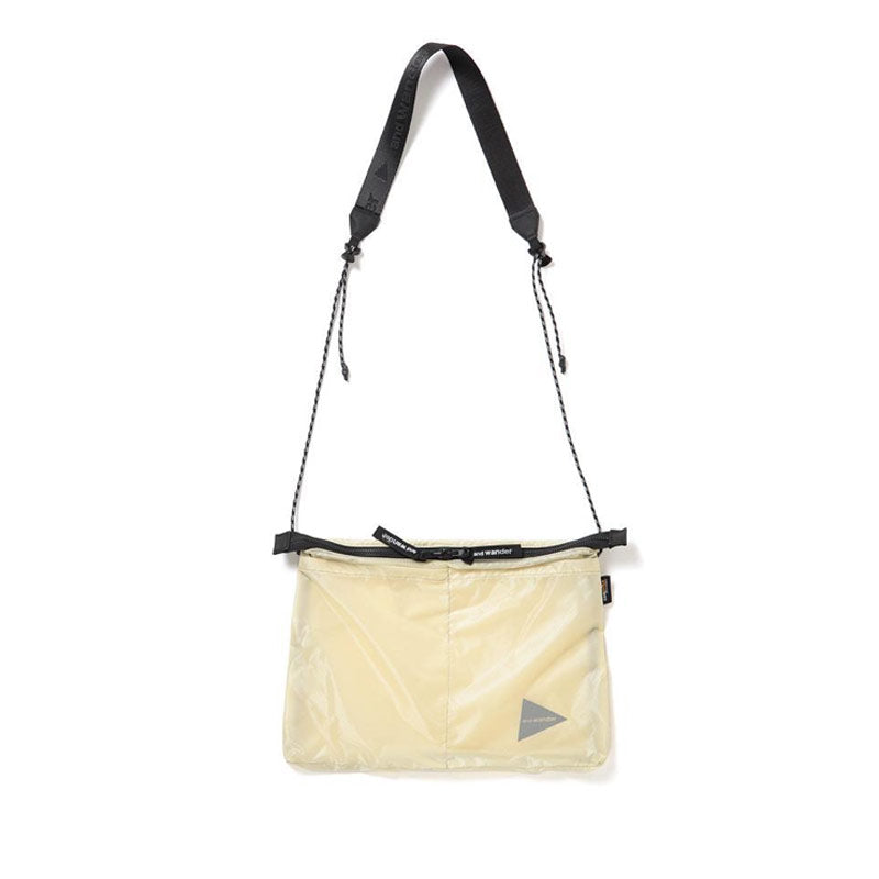 AND WANDER | Sil Sacoche Off White