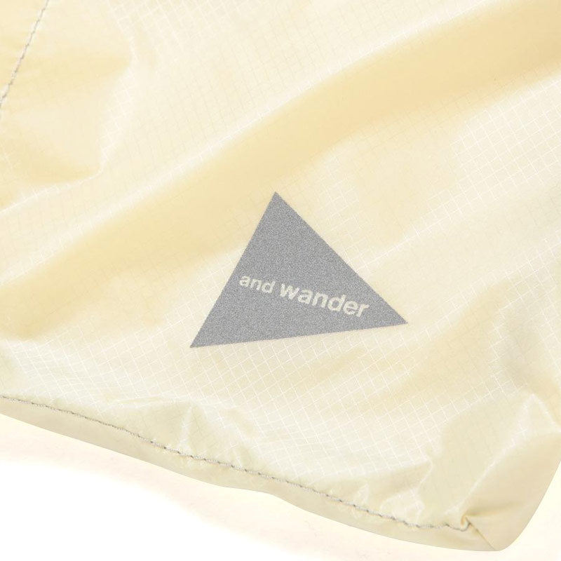 AND WANDER | Sil Sacoche Off White
