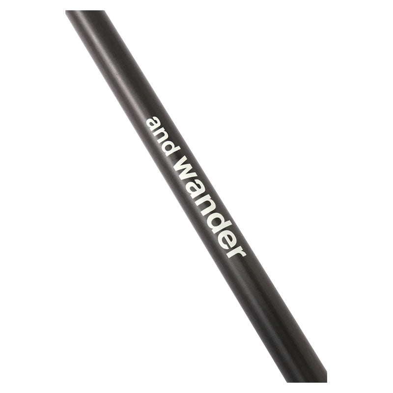 AND WANDER | Carbon Trekking Pole Black