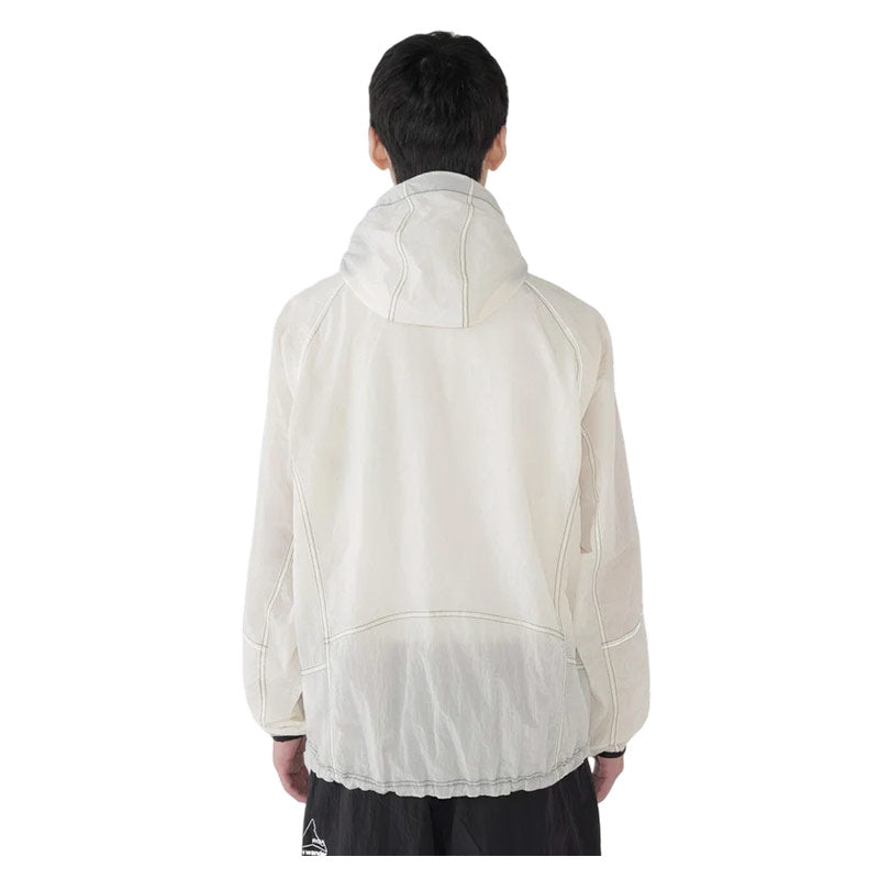AND WANDER | x ROA Ripstop Wnd Jacket Off White