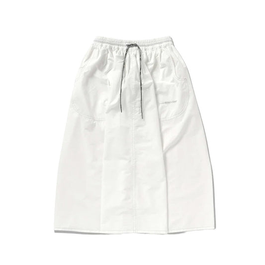 AND WANDER | Women's Cordura Cotton Rip Skirt White