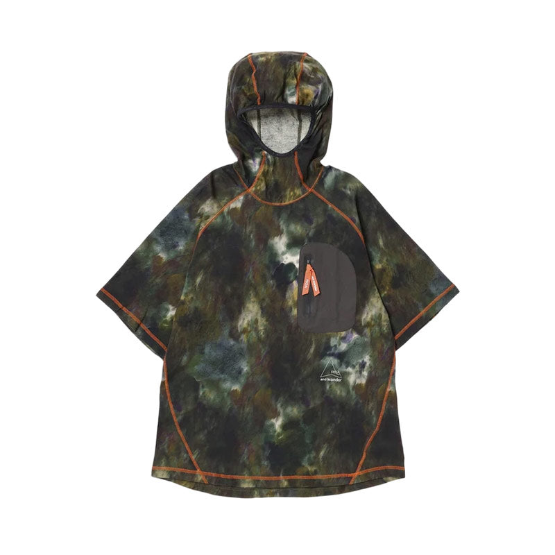AND WANDER | x ROA Printed Houdie Tee Camo