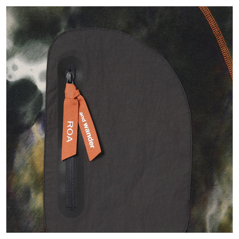 AND WANDER | x ROA Printed Houdie Tee Camo