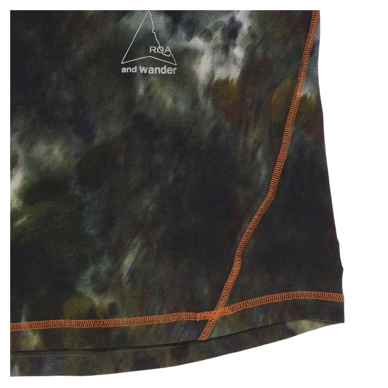 AND WANDER | x ROA Printed Houdie Tee Camo