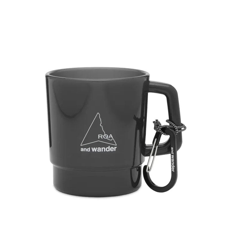 AND WANDER | x ROA PP Mug Black