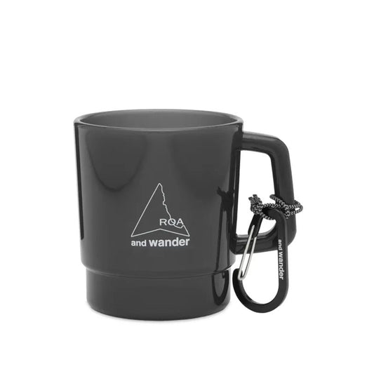 AND WANDER | x ROA PP Mug Black