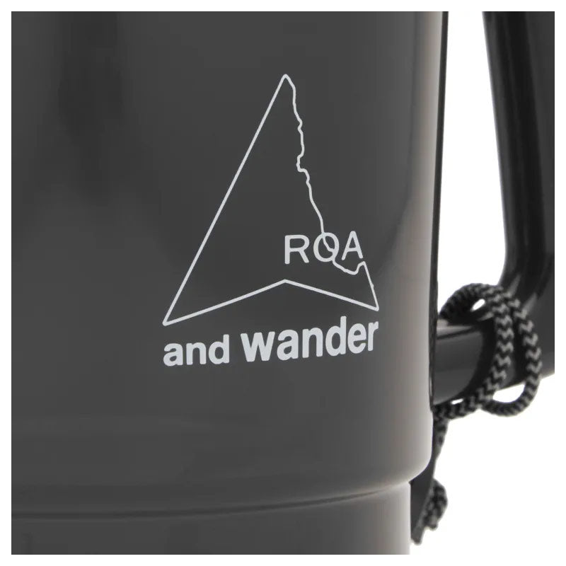 AND WANDER | x ROA PP Mug Black