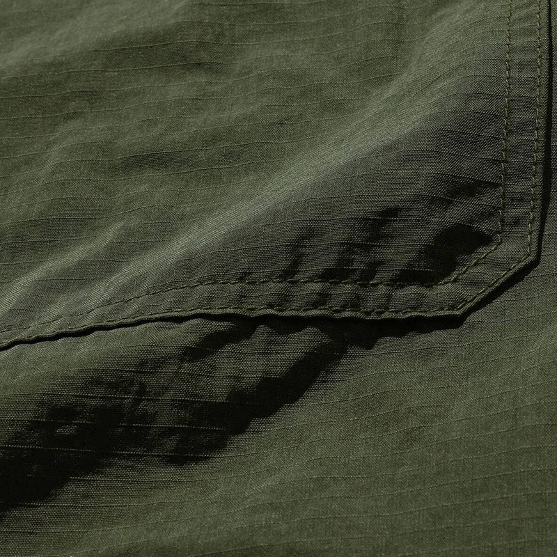 BEAMS PLUS | Stretch Nylon Ripstop Adventure Shirt Olive