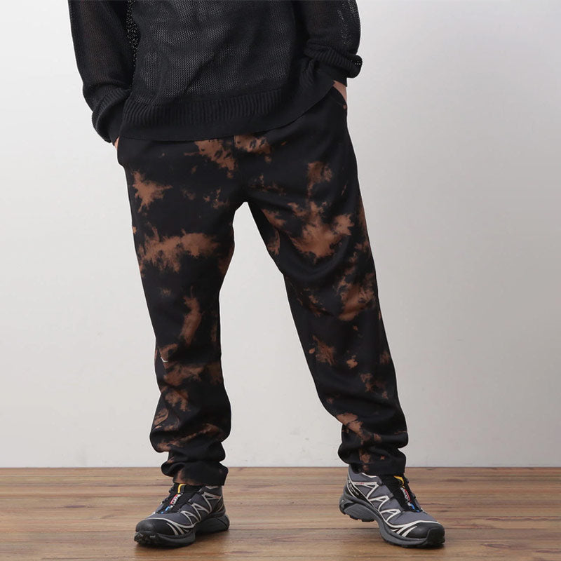MANASTASH | Tie Dye Sporty Pant Black