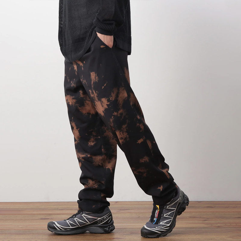MANASTASH | Tie Dye Sporty Pant Black