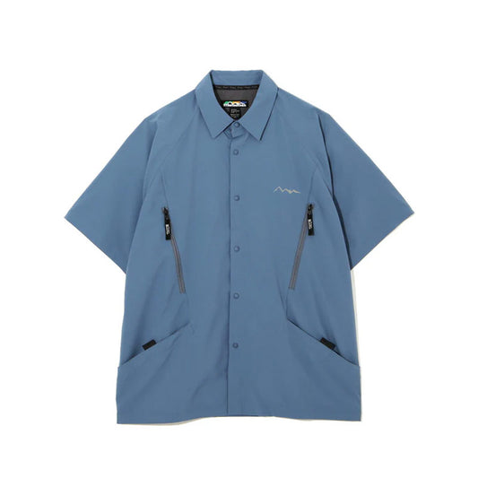 MANASTASH x River Shirt Blue Grey