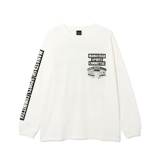 MANASTASH x Citee L/S Tee Ssd White