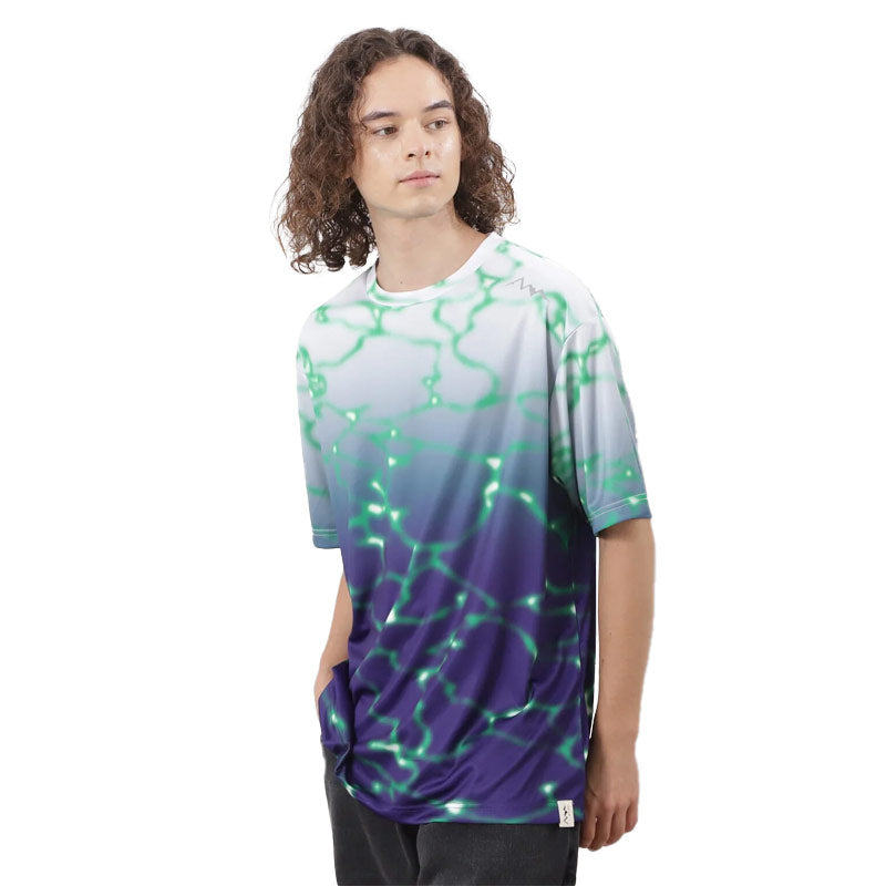 MANASTASH x Lithium Tie Dye Top Purple
