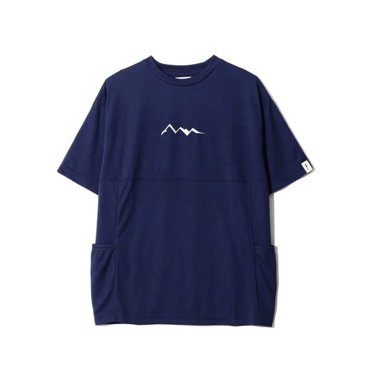 MANASTASH x Ref. Logo Tech Pocket Top Navy