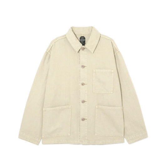 MANASTASH X Hemp Washed Chore Jacket Sand