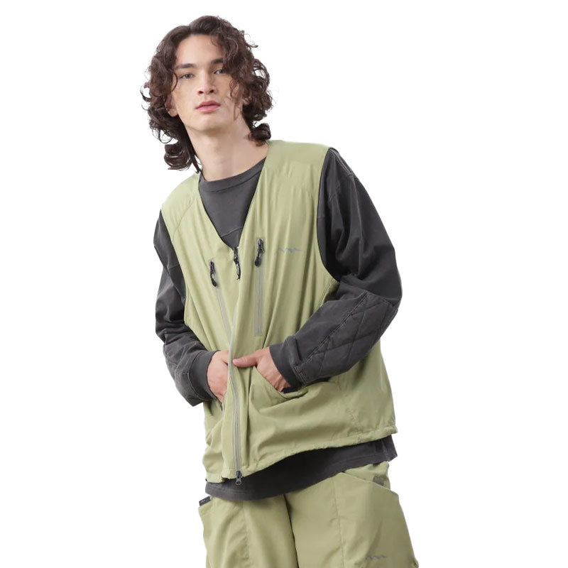 MANASTASH x River Vest Pistachio