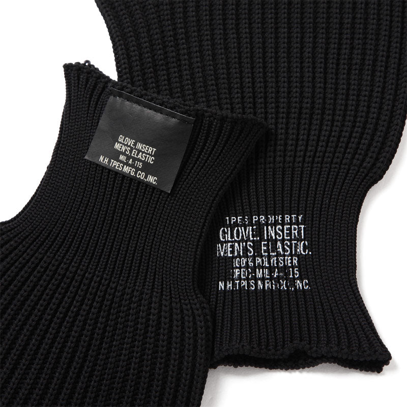 Pieces Fingerless Gloves Black