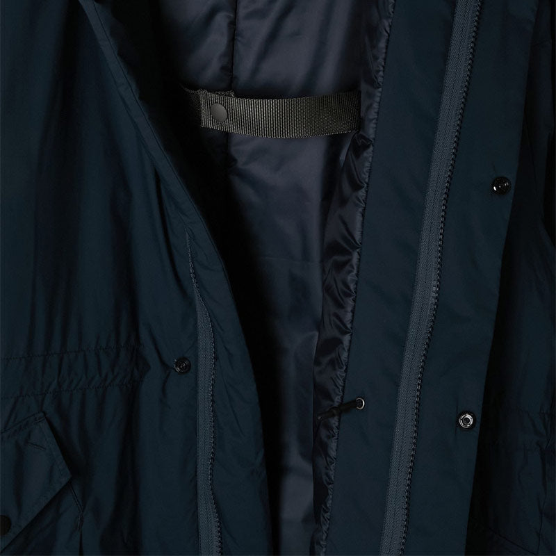 Hoodie Coat Blue / Gray