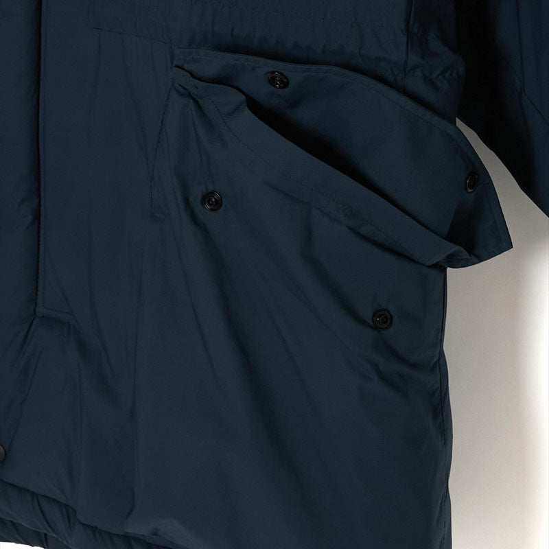 Hoodie Coat Blue / Gray